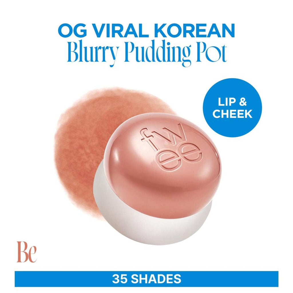 fwee Lip&Cheek Blurry Pudding Pot - Be | Grocsy