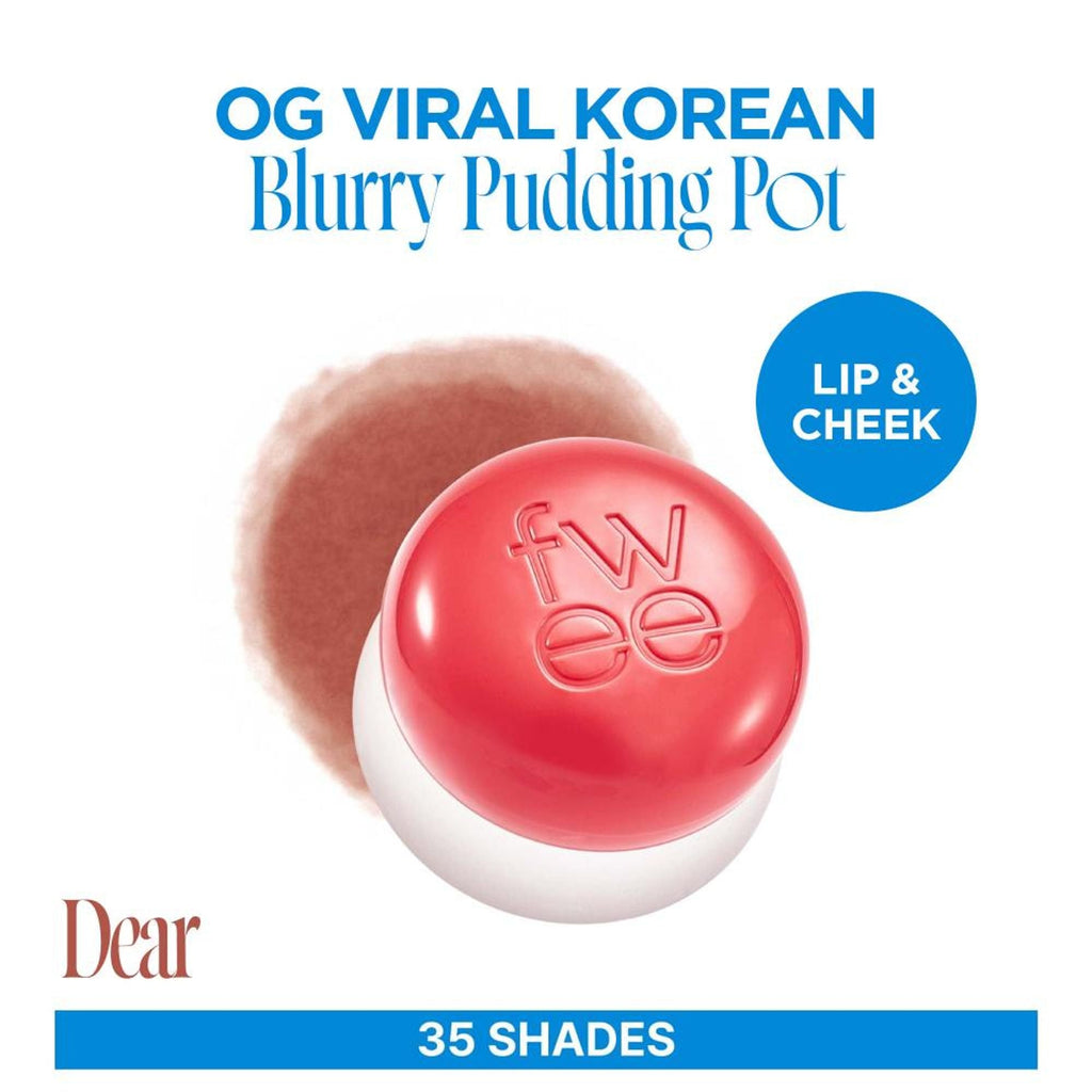 fwee Lip&Cheek Blurry Pudding Pot - Dear | Grocsy
