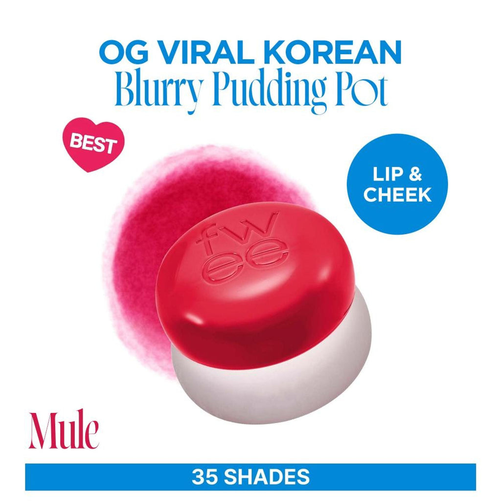 fwee Lip&Cheek Blurry Pudding Pot - Mule | Grocsy