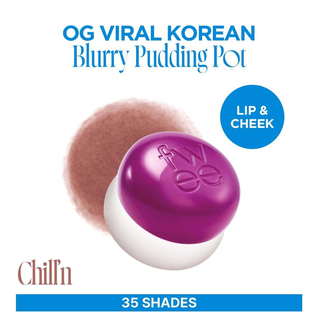 fwee Lip&Cheek Blurry Pudding Pot - Chill'N | Grocsy
