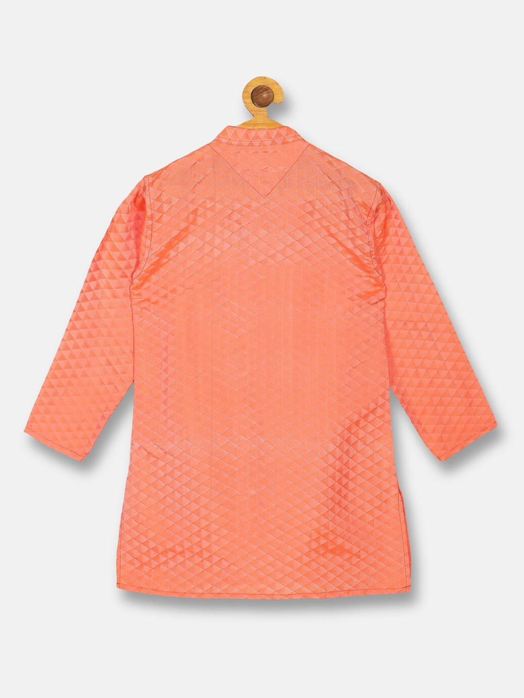 Sethukrishna Boys Orange Kurta with Pyjamas | Grocsy