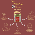 Tassyam Organics Extra Strong Shahri Hing | Grocsy