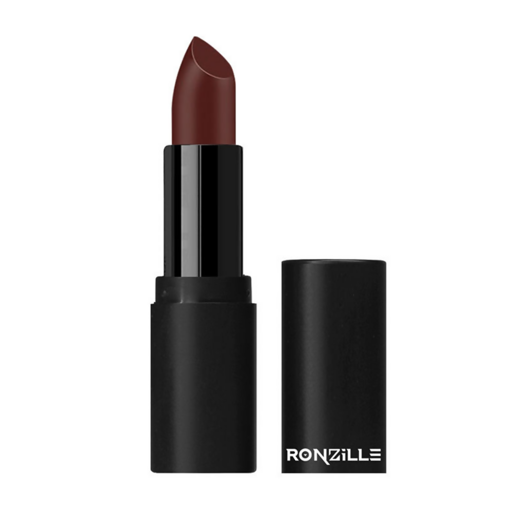 Ronzille One Touch Up HD Matte Lipstick - Almond Swoosh | Grocsy