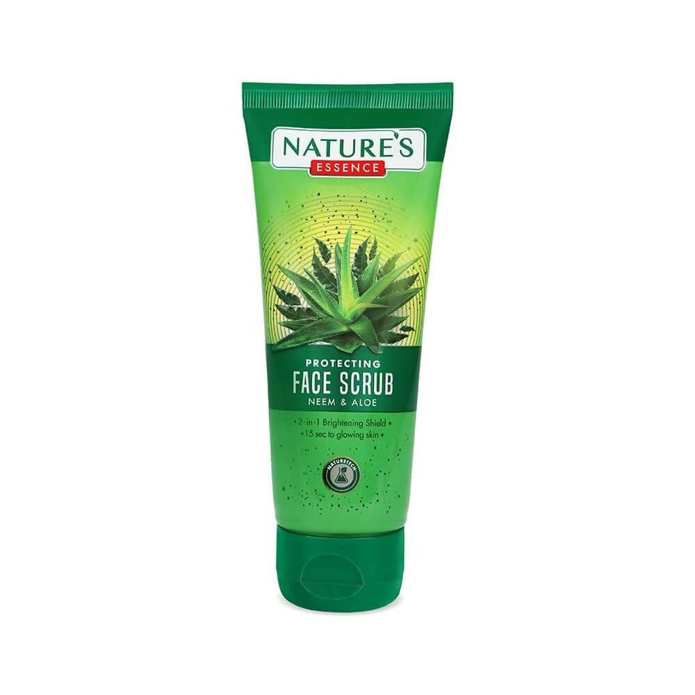 Nature's Essence Protecting Neem & Aloe Face Scrub | Grocsy