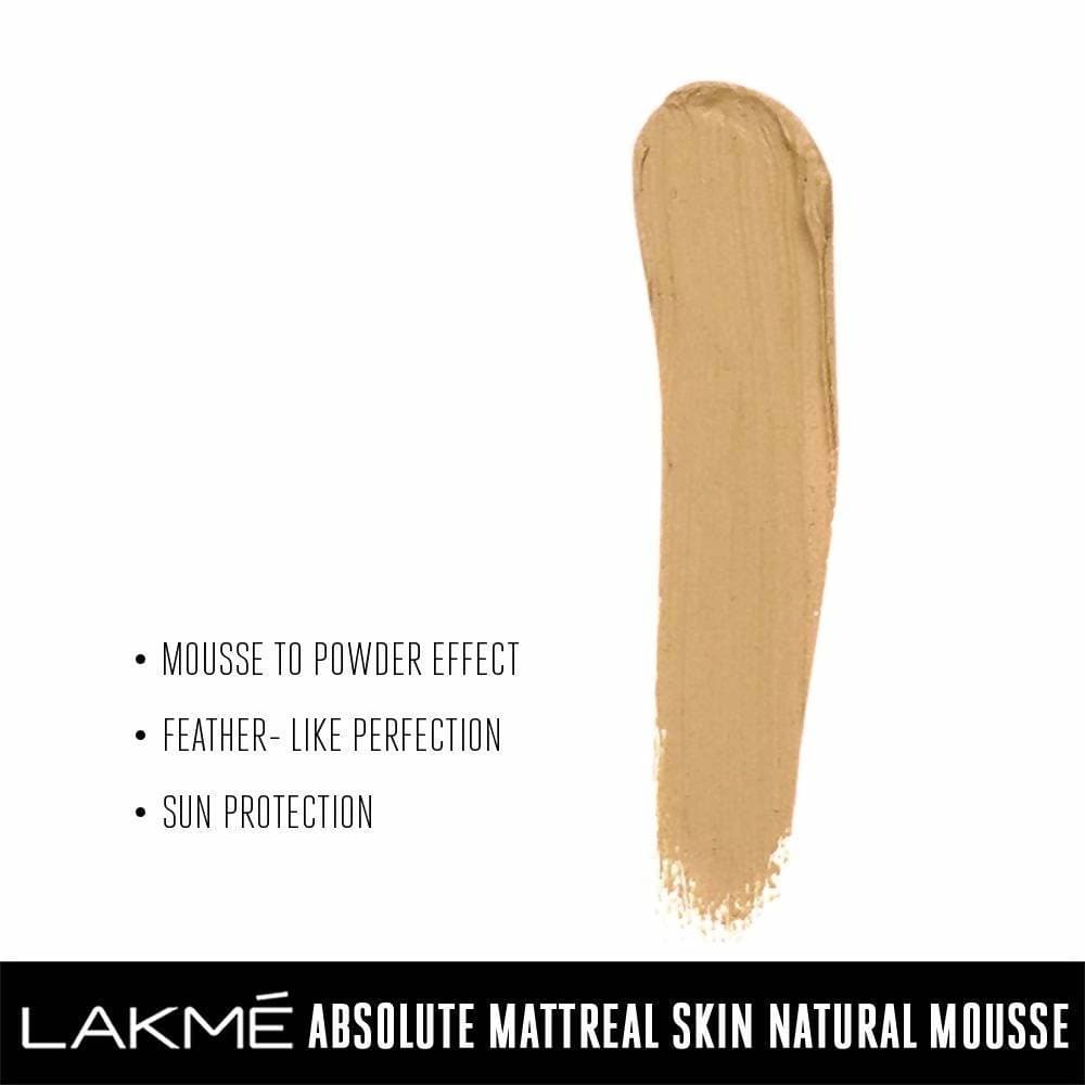 Lakme Absolute Skin Natural Mousse - Classic Ivory Fair | Grocsy