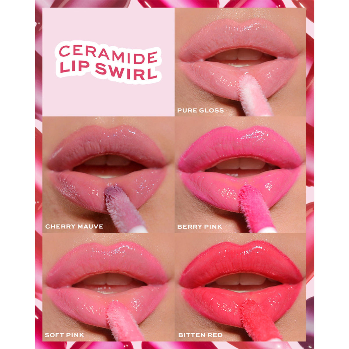 Makeup Revolution Ceramide Swirl Lip - Soft Pink | Grocsy