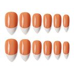 Shills Professional Reusable Press On Nails French Almond - SPN743 | Grocsy