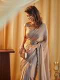 kasee Beads and Stones Pure Silk Saree | Grocsy