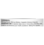 Minature Moringa Organic Capsules | Grocsy