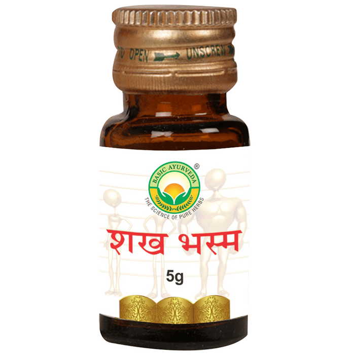 Basic Ayurveda Shankh Bhasma | Grocsy