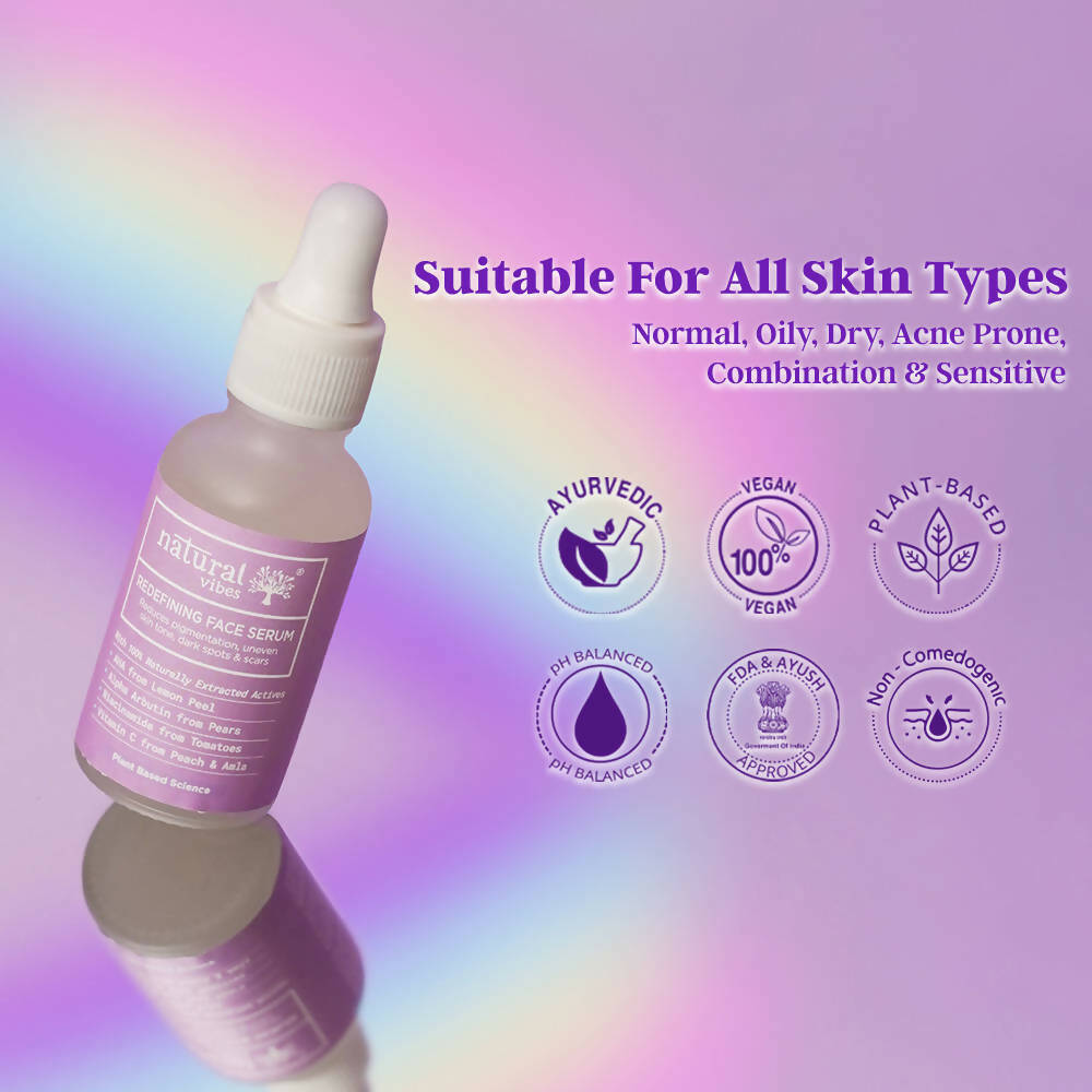 Natural Vibes Redefining Face Serum | Grocsy