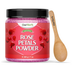 OurHerb Pure & Natural Rose Petal Powder for Skin & Hair With Vitamin Enriched | Grocsy