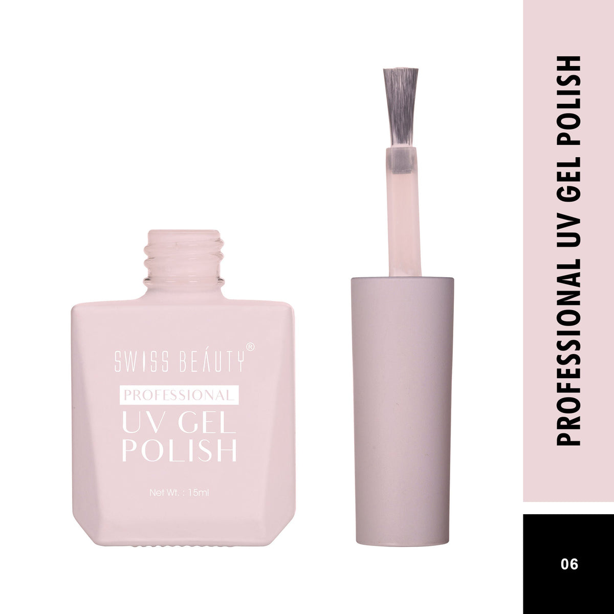 Swiss Beauty Professional UV Gel Nail Polish - Shade-06 | Grocsy