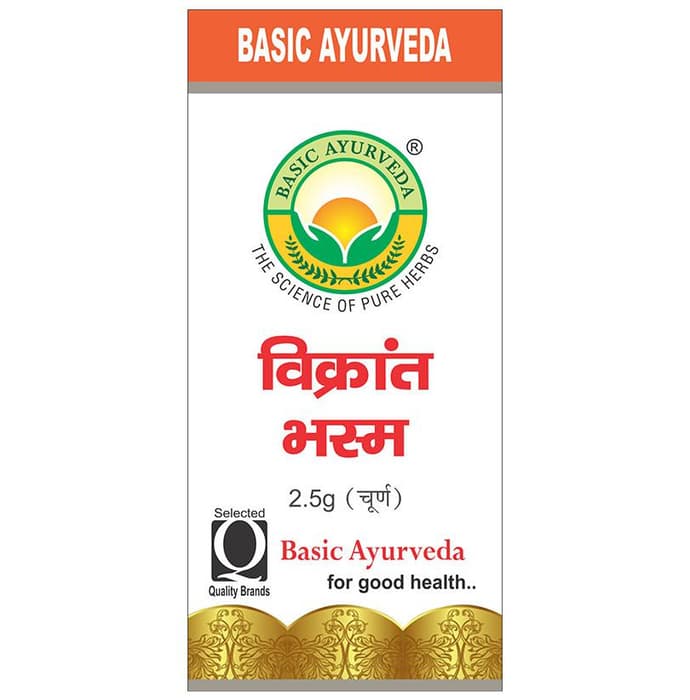 Basic Ayurveda Vikrant Bhasma | Grocsy