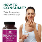 Saptamveda Organic Shatavari Capsules