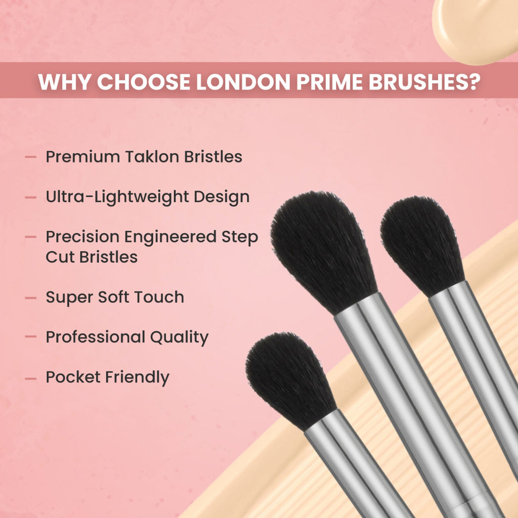 London Prime HD Eye Shadow Buffing Brush - LP317 ( Formerly London Pride Cosmetics ) | Grocsy