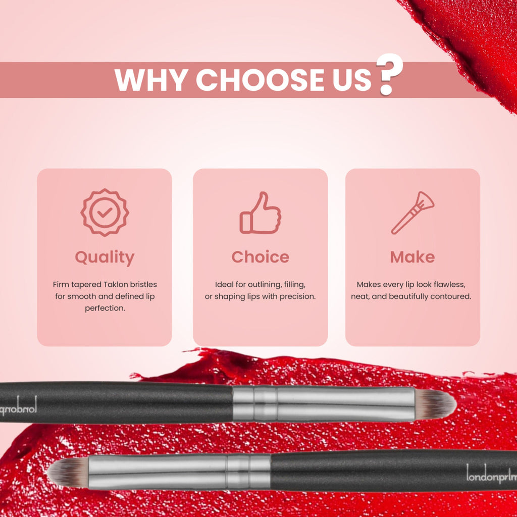 London Prime HD Lip Liner Brush - LP315 ( Formerly London Pride Cosmetics ) | Grocsy