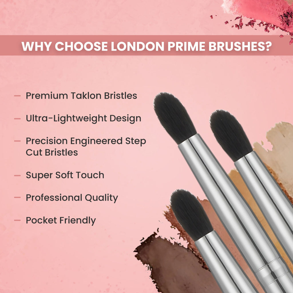 London Prime HD Tapered Blending Brush - LP319 ( Formerly London Pride Cosmetics ) | Grocsy