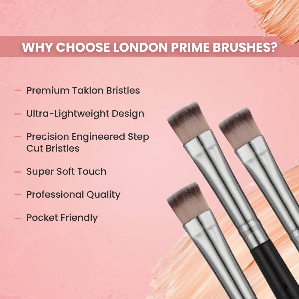 London Prime HD Flat Eyeshadow Brush - LP328 ( Formerly London Pride Cosmetics ) | Grocsy