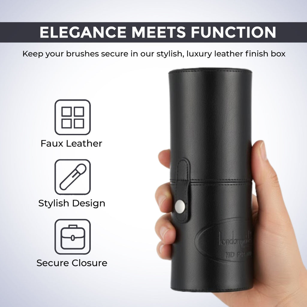 London Prime Brush Holder Cylinder Shaped Small ( Formerly London Pride Cosmetics ) | Grocsy