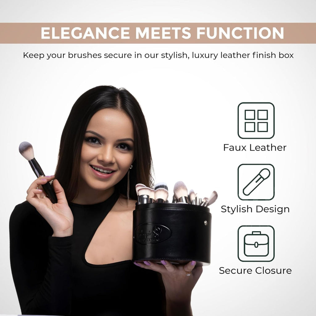 London Prime Brush Holder Cylinder Shaped XXL ( Formerly London Pride Cosmetics ) | Grocsy