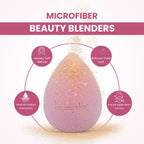 London Prime Microfiber Velvet Sponge - Cameo Pink ( Formerly London Pride Cosmetics ) | Grocsy