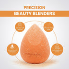 London Prime Precision Beauty Blender - Orange ( Formerly London Pride Cosmetics ) | Grocsy