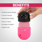 London Prime Sponge Holder Pink & Black ( Formerly London Pride Cosmetics ) | Grocsy