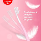 Colgate Gentle Sensitive Care Ultra Soft Bristles Manual Toothbrush for Adult Combo Pack Offer,Multicolor- 5Pcs | Grocsy
