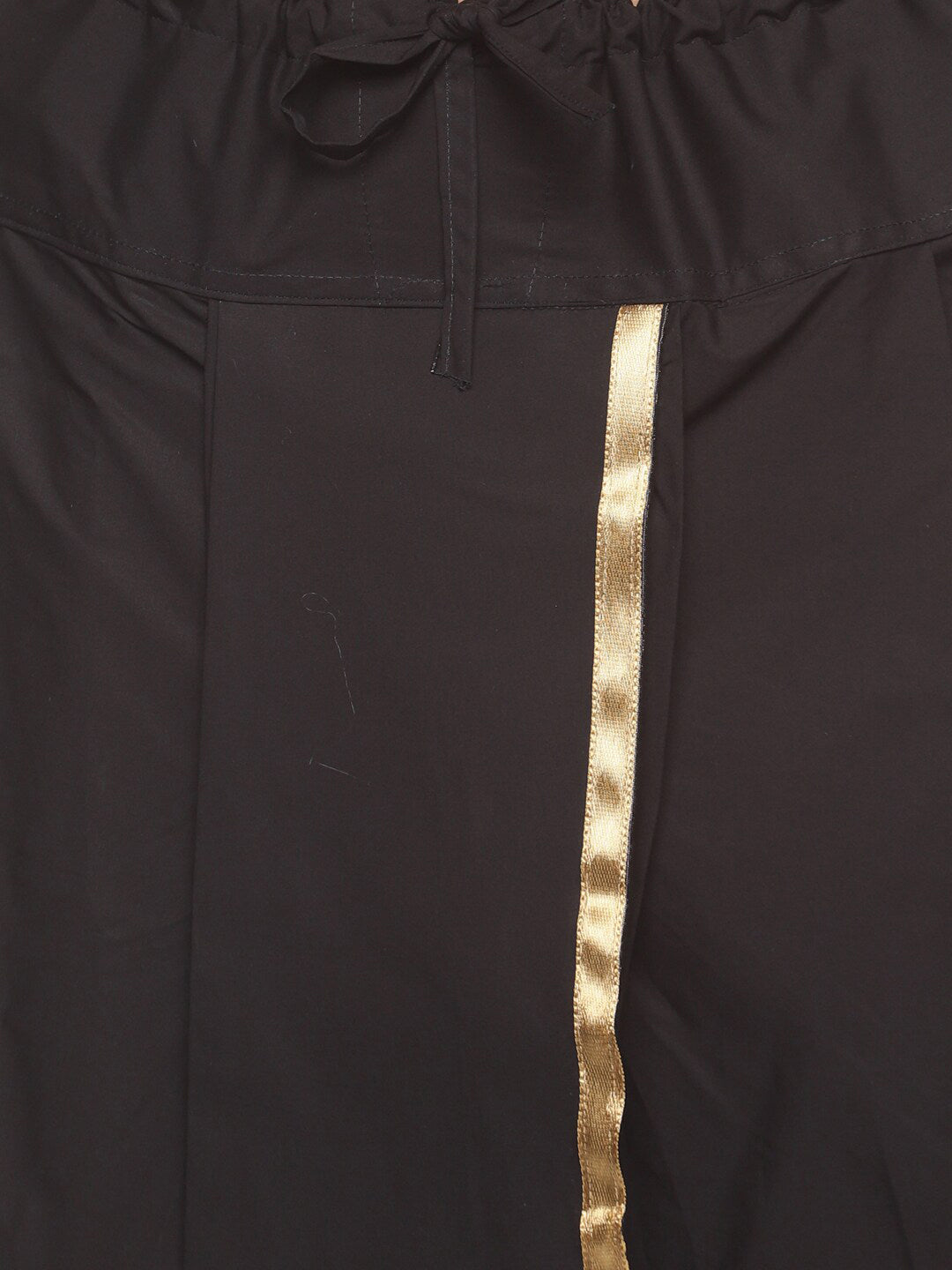 Sethukrishna Men Black Pure Cotton Kurta with Dhoti Pants | Grocsy