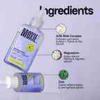 Moxie Beauty Anti-Dandruff Treatment Duo - Pre-wash Exfoliant & Leave-On Serum | Grocsy