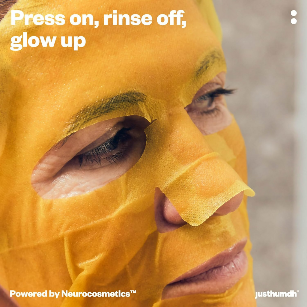 JustHuman Curcumin Picture Perfect Face Mask | Grocsy