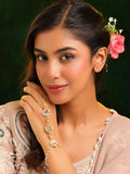 Ruby Raang Moon Pearl Hand Chain | Grocsy