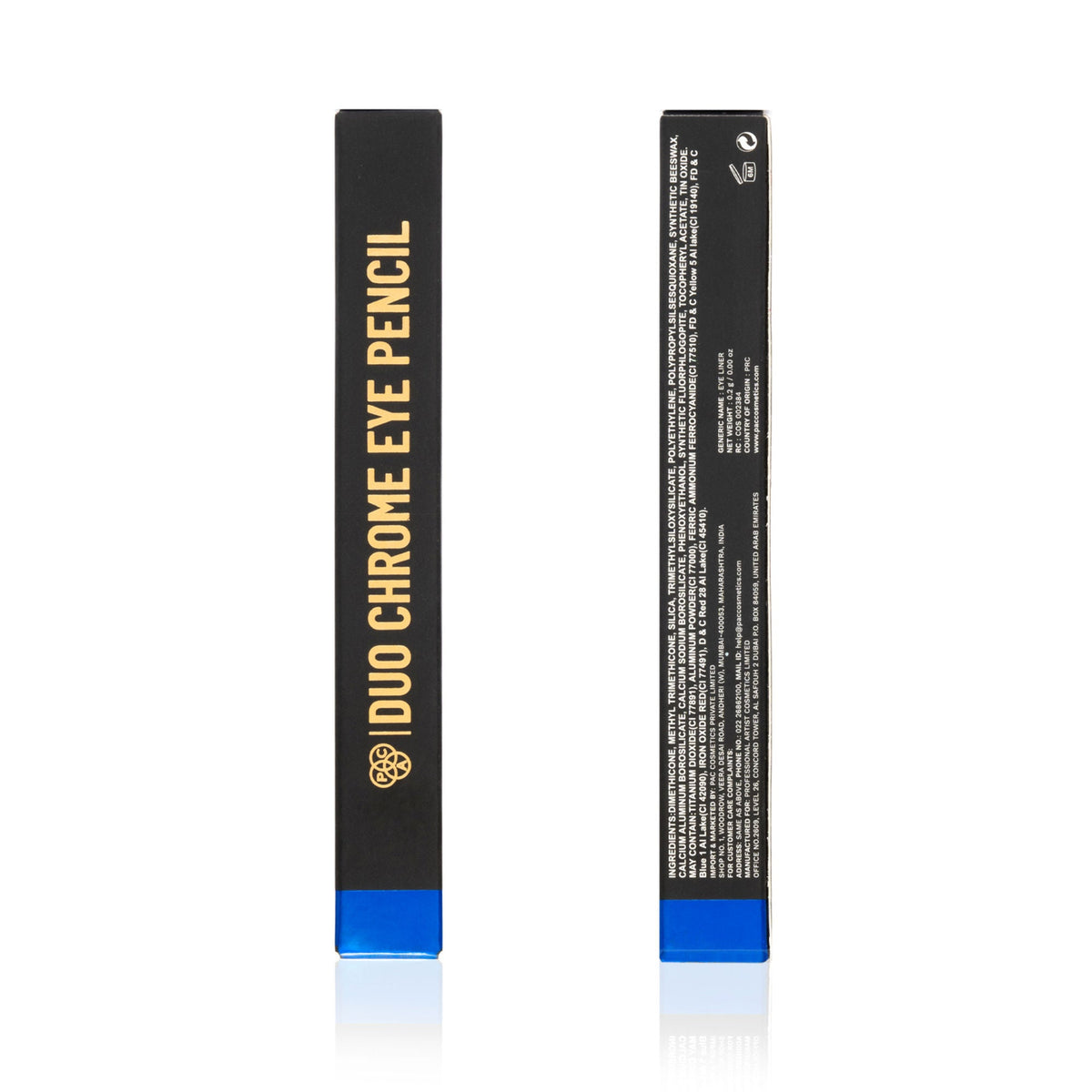 PAC Studio Duo Chrome Eye Pencil - Royal Blue | Grocsy