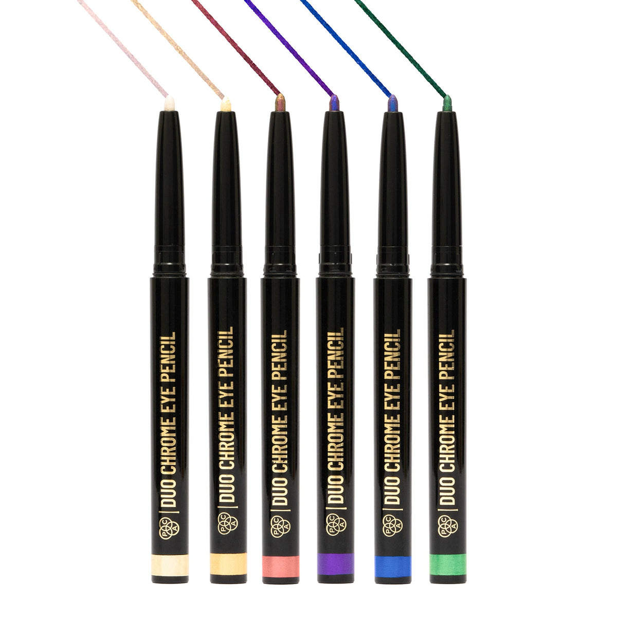 PAC Studio Duo Chrome Eye Pencil - Emerald | Grocsy