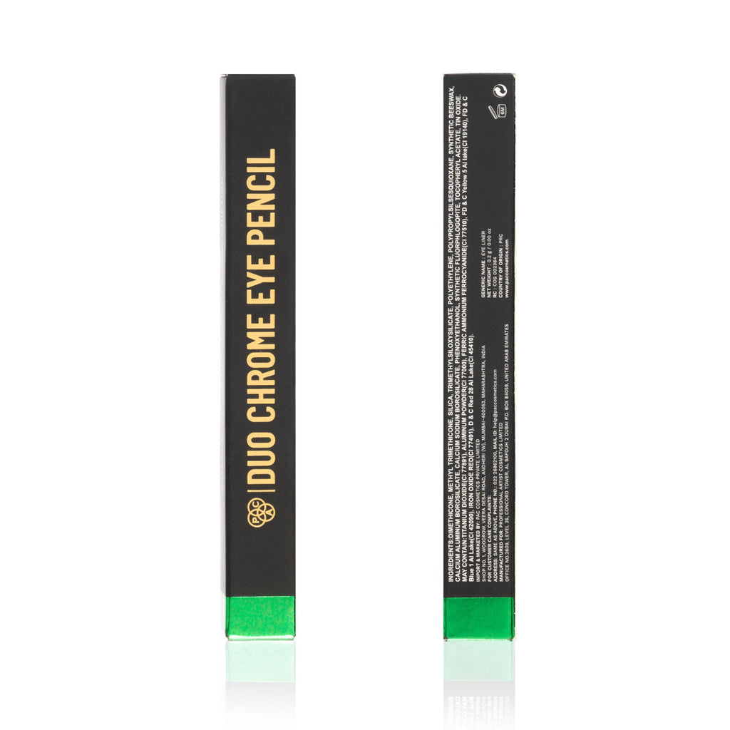 PAC Studio Duo Chrome Eye Pencil - Emerald | Grocsy