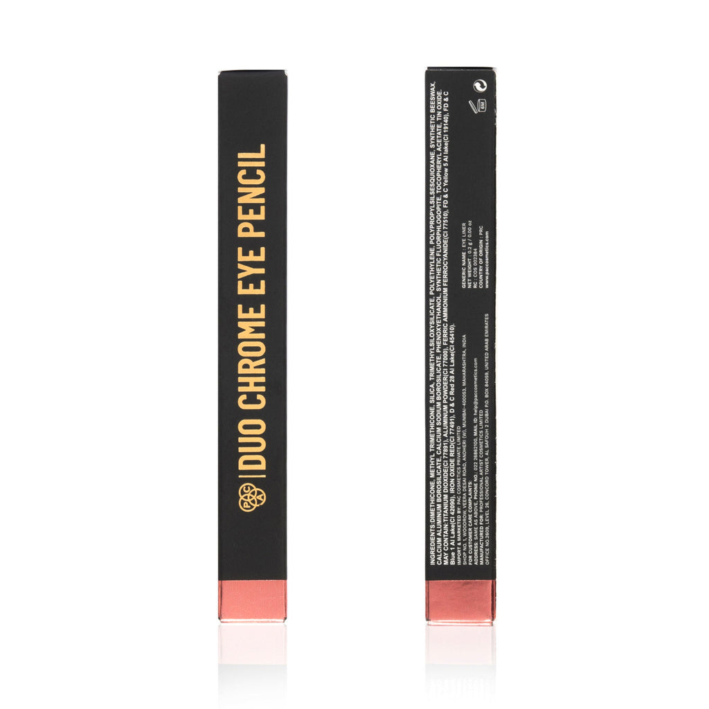 PAC Studio Duo Chrome Eye Pencil - Copper | Grocsy