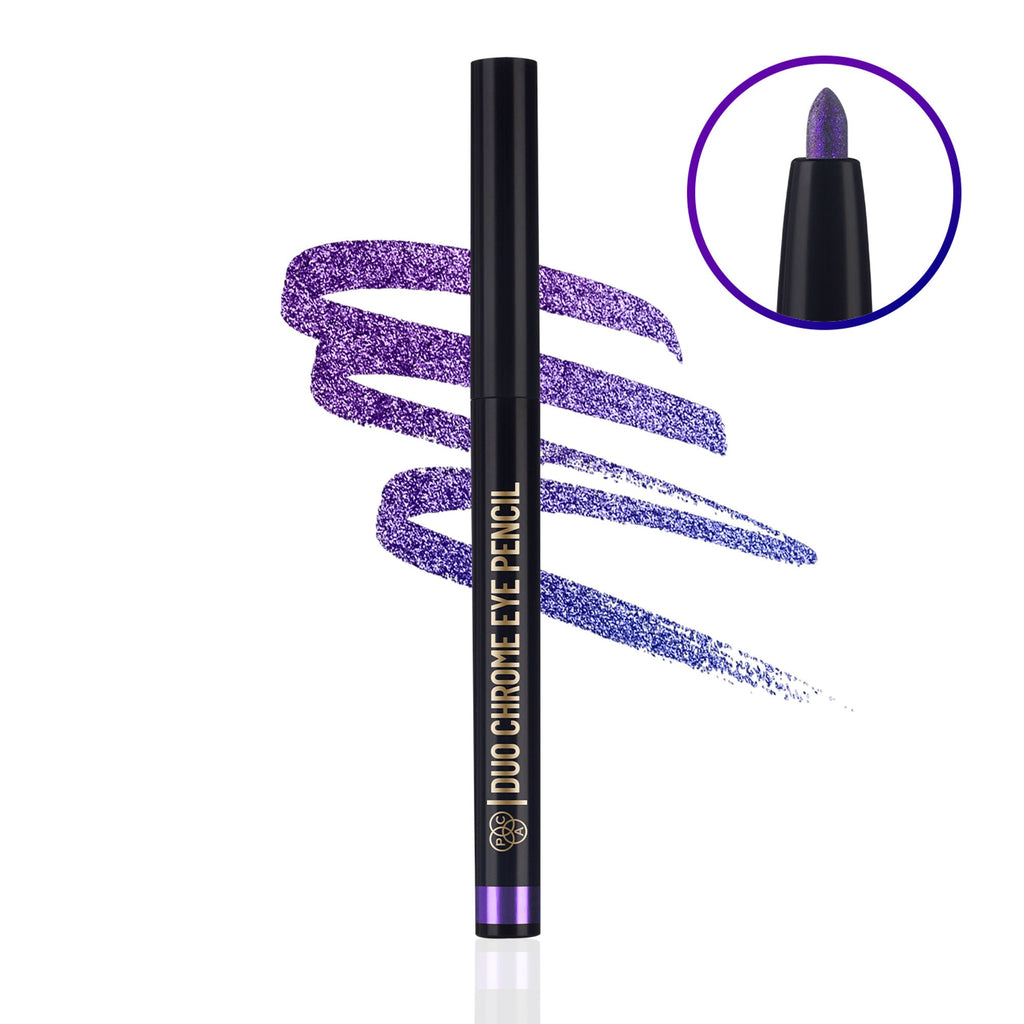 PAC Studio Duo Chrome Eye Pencil - Purple | Grocsy