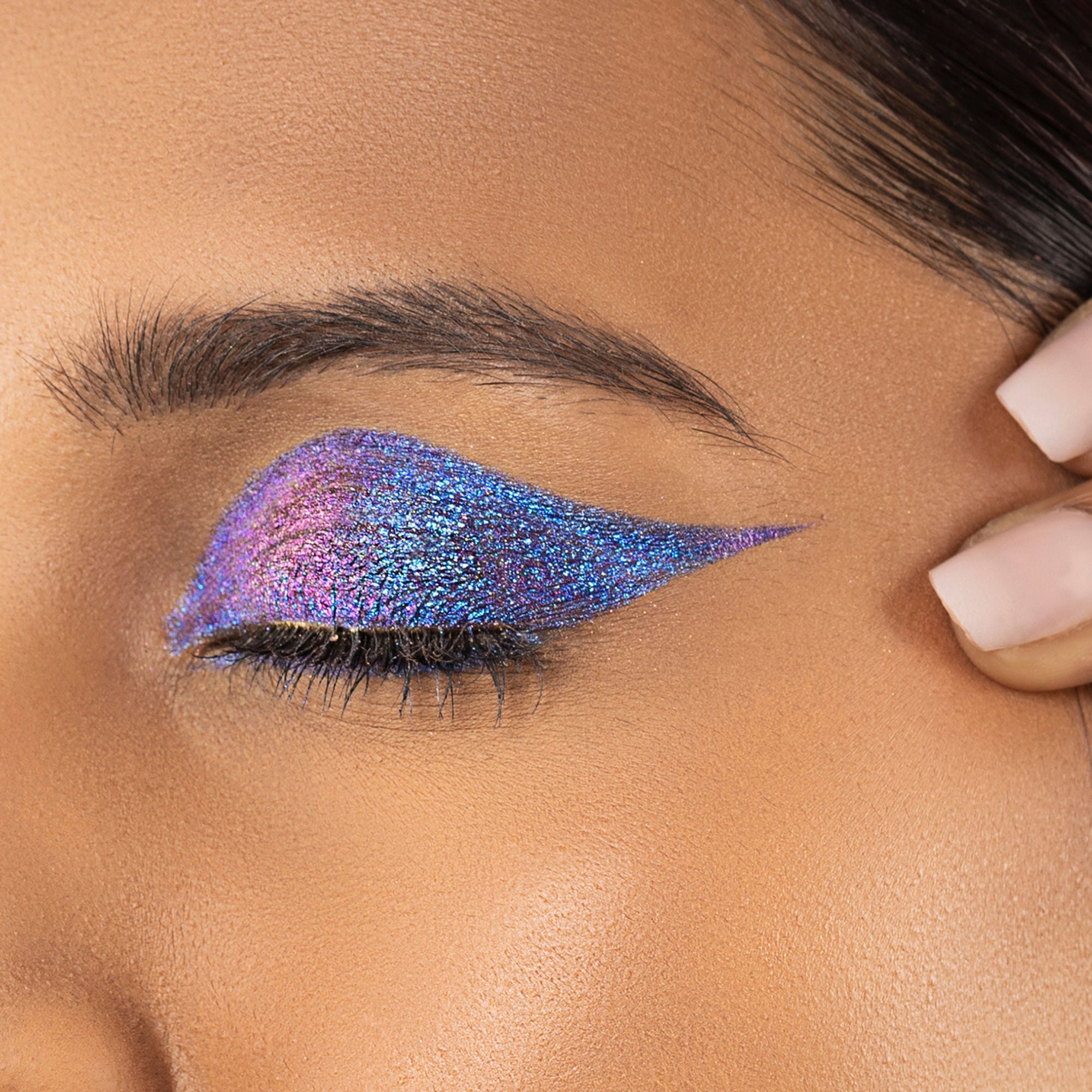 PAC Studio Duo Chrome Eye Pencil - Purple | Grocsy