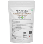 Minature Dark Brown Henna Powder Enriched with Herbs | Grocsy