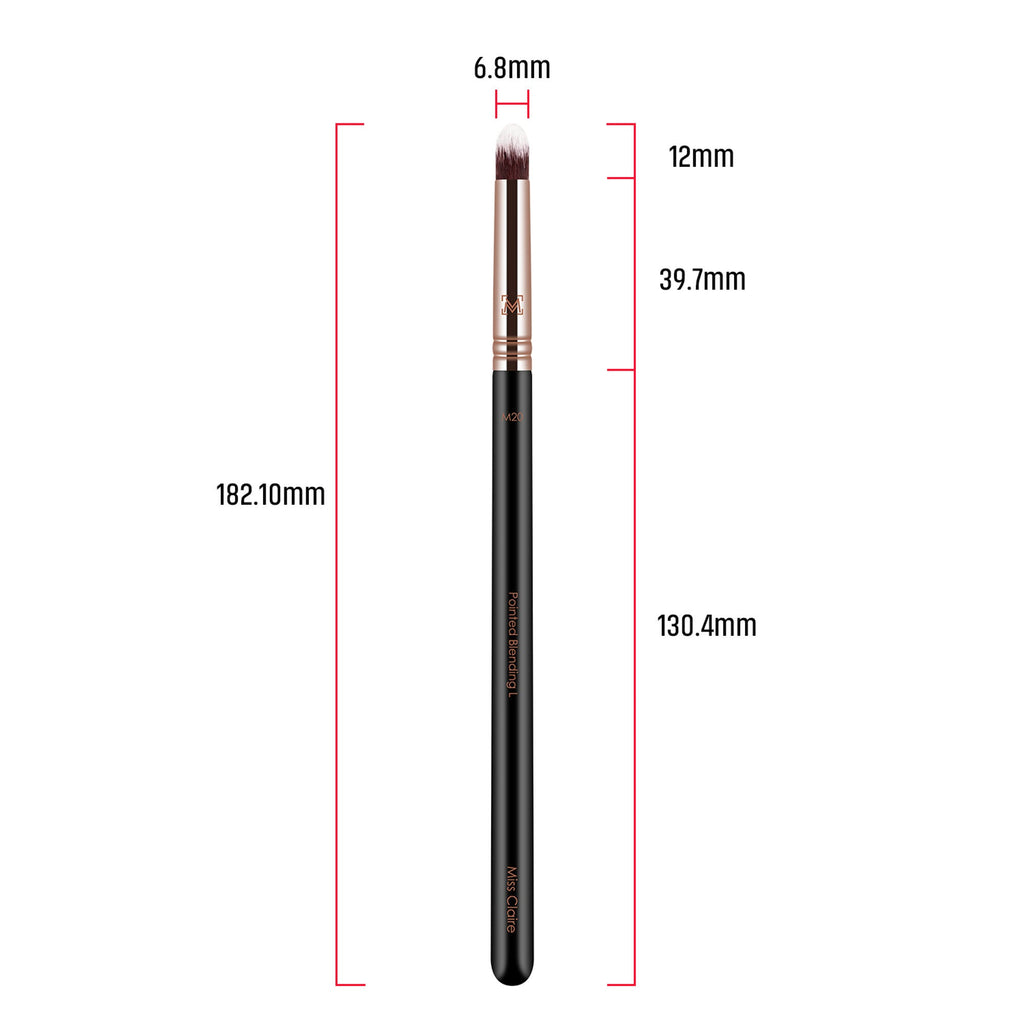 Miss Claire M20 - Pointed Blending Brush (L) - Rose Gold | Grocsy