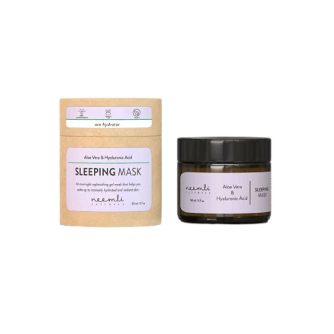 Neemli Naturals Aloe Vera & Hyaluronic Acid Sleeping Mask | Grocsy