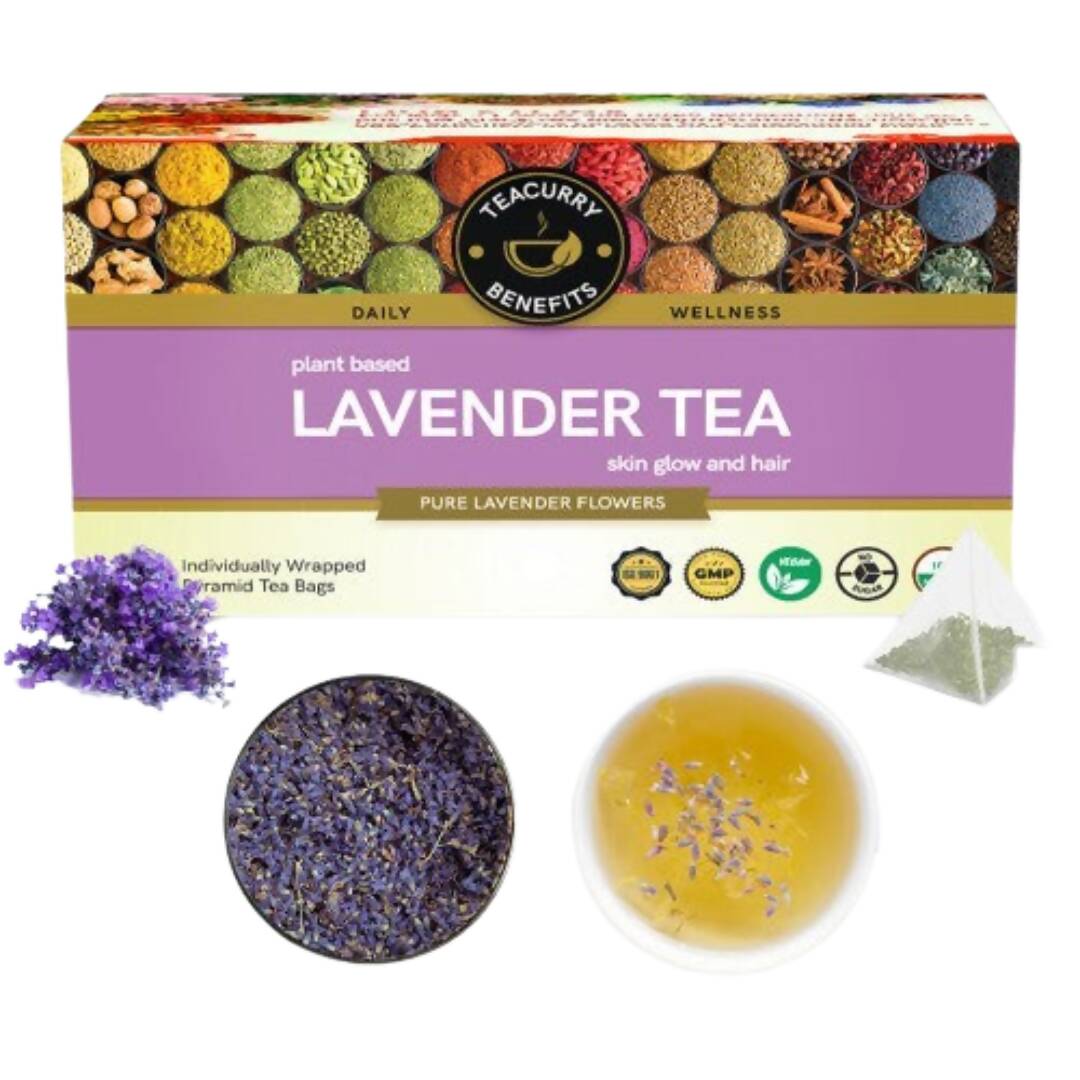 Teacurry Lavander Tea Bags | Grocsy