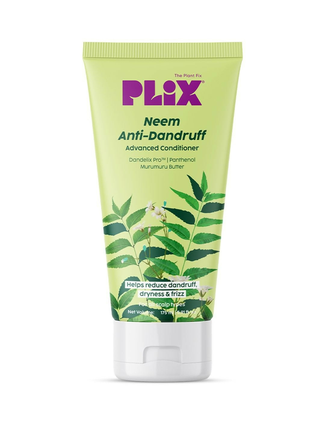 PLIX The Plant Fix Neem Advanced Anti-Dandruff Conditioner Reduces Dandruff, Dryness & Frizz | Grocsy