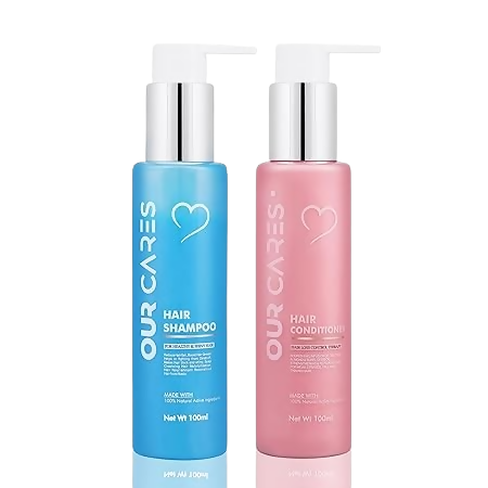 Our Cares Hair Fall Shampoo & Conditioner - Combo | Grocsy