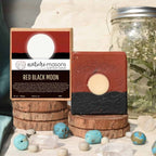 Nature Masons Red Black Moon Artisanal Cold Process Soap | Grocsy