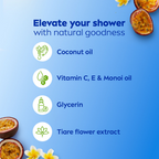 Nivea Passion Fruit & Monoi Oil Shower Gel | Grocsy