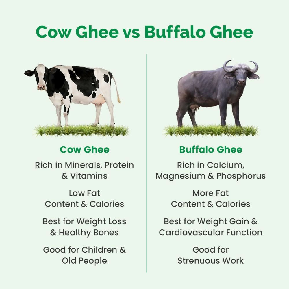 Auric A2 Bilona Desi Cow Ghee - Pure Brijwasi Ghee - Bilona Curd Churned | Grocsy