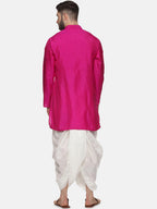 Sethukrishna Men Rose Kurta with Trousers | Grocsy