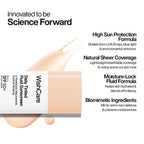 Wishcare Daily Fluid Tinted Sunscreen SPF50PA++++ - L103 | Grocsy